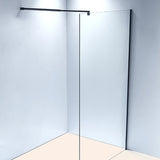 1200 x 2000mm Frameless 10mm Safety Glass Shower Screen V63-829871