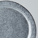Plate Organic 25.5cm Craft Black Glaze V637-C6915