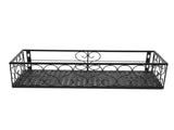 Balcony Flower Rack Hanging Flower Pot Hanger Hanging Wrought Iron Fence Indoor Windowsill Succulent V1294-YM0717-3111220212913