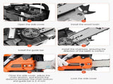 40 cc Gas Chainsaw, 355 mm Gas Powered Chainsaw, 1.3 kW Power Chain Saw with Non-Slip Handle, V952-RQLJ14INCHEC4M9U6001V0