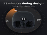 Compact Foot Massager with Heat and Timer - Deep Kneading Therapy V888-ELOSUNG15615