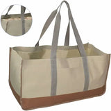 Large 600D Oxford Firewood Carrier Bag with Handles for Fireplace Log Storage, Camping and Household V1189-LC-HW-00553