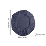 Twin Waterproof Sheet & Mattress Protector 15" Deep Pocket - Brushed Polyester Bedding, Hotel Grade V1192-AZ-W-29948