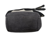 FIB Explorer Canvas Cross Body Travel Bag - Black V563-00157C-BLACK