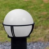 Replacement Acrylic Globe Light Cover for Ceiling Fan Lamp Post Fixture, Suitable for Indoor and V1192-AZ-W-28926