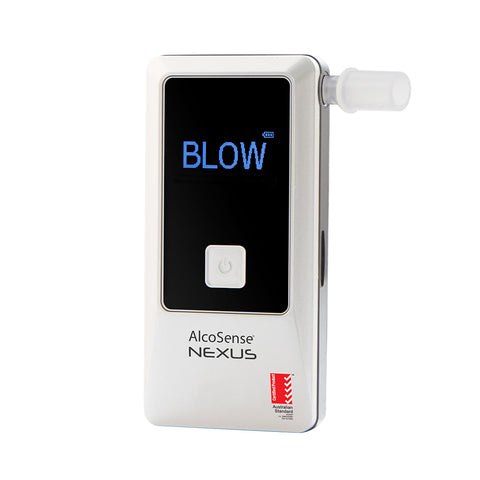 Alcosense® Nexus Personal Breathalyser With Bluetooth Mobile App AS3547 Certified V404-ALS-NEXUS