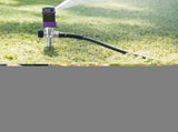 8 Pack 1/2 inch Zinc Alloy Lawn Sprinkler Spike Base, Water Flow Thru Sprinkler for Yard, Lawn, V1258-DP02-C-157
