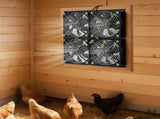 Solar Powered Fan, 25W Solar Panel with 4 Fans, Adjustable Solar Panel Angle, 2668 RPM High-Speed, V952-KQWSXHFJDTYN5TENT001Y3