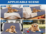 Waterproof Dog Bed Cover Pet Blanket, Soft Couch Cover for Dogs Washable, Non-Slip Dog Blanket V1192-AZ-W-6227