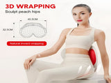 BKT Cushion Portable Ergonomic Lower Back Seat Lumbar Support Chair Posture Correction Max Load V985-REDBKTCUSHION