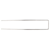 100Pcs U Shaped Garden Stakes Galvanized Steel Landscape Stakes Pins for Weed Barrier Sod Fabric V1294-YM0703-3111230111512