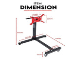 Engine Stand H Frame 450kg 1000lb Industrial Workshop Cars Auto Motor 4 Wheels V379-ENGSTND1LB