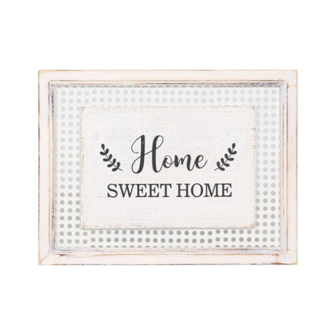 Hamptons Style Home Sweet Home Wall Art 40cm V637-92080HOM