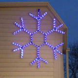LED Ropelight Snowflake Twinkle Cool White V720-XL0000066