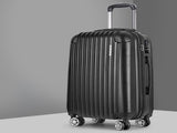 Wanderlite 28 Inch Luggage with TSA Lock Spinner Carry On Hard Shell Travel Suitcase Luggage Case LUG-ABS-CLA-28-BK