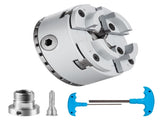 KP2-3/4 Lathe Chuck, 4-Jaw 70 mm Diameter, Metal Lathe Chuck Turning Machine Accessories, V952-MGCCKP275YC0517OZV0