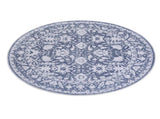 Artiss 120 cm Roung Rugs for Living Room Pad-Free Dense Dot Backing Stops Slipping & Robot Vacuum FLR-2133-120RO-GR