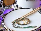 10-Piece Multi-Color Percussion Cymbals with Jingle Effect for Drum Set Accessories and Music V1366-AZ2-W-17242