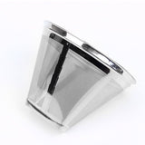 Stainless Steel Filter 4 Cone Filter Replacement for 7232 Dl-Kf800 And Other 12 Cup V1370-AZ4-20291