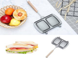 Reversible Maker - Double-Sided Frying Pan - Contact Grill - Non-Stick Gas Toaster V1188-MS101-01311-1