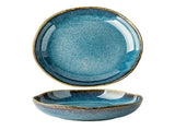 Blue Pottery Key Bowl, Decorative Ceramic Porcelain Trinket Dish, Versatile Candy Salad Bowl For V1369-AZ3-W-15118