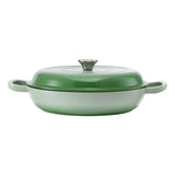 5-Star Chef 3.3L Enameled Cast Iron Dutch Oven Pot with Lid for Sourdough Bread Baking DTO-PAN-GN