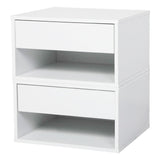Levede 2 Floating Bedside Tables Side Table Storage Nightstand Bedroom Cabinet NI1080-WH-AU