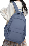 14-inch Laptop Backpack Waterproof Lightweight Daypack for School University, Dark Blue, Compatible V1188-MS-325-0796