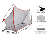 3M Huge Golf Practice Net Portable Hitting Swing Training Net Outdoor Carry Bag V201-HBZ1073BL8AU