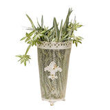 French Provinicial Dry-Flower Vase w Fleur-De-Lis 33cm V637-37082VSE
