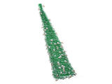 Xmas with Snowmen Green PVC Easy Assembly Space Saving Retractable Foldable Artificial Xmas V1294-YM0901-3115240111711