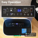 Devanti Dehumidifier 20L Air Purifier White DH-B-20L-WH