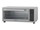 Devanti 48L Convection Oven Electric Fryer Bake Grill Ovens Benchtop 2000W Silver ECO-B-NHP-48L-SS