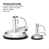 Dent Puller Car Dent Remover,3Pcs Dent Removal Kit,Glass Suction Cup Heavy Duty Aluminum Vacuum V1192-AZ-W-28802