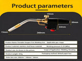 Propane Mapp Torch Head with Trigger Igniter 3 Nozzles TS8000 High Intensity AU V201-GAA0123BW8AU