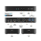 mbeat USB-C Triple 4K Display Docking Station V186-MB-DOCK-HDL18