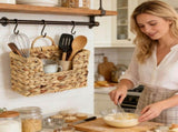Versatile Hanging Storage Organizer For Kitchen Pantry Countertop And Cabinet V1366-AZ2-W-16893