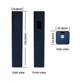 5-in-1 Salinity Digital Tester,Rechargeable Multifunctional High Accuracy Water Temperature V1192-AZ-W-28662