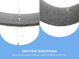 Non Slip Shower Mat BPA Free PVC Loofah Foot Scrubber Quick Draining Fast Drying For Bathroom Tub V1237-ZY-807-252