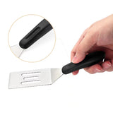 1 pc Teppanyaki steak spatula, Japanese cuisine small spatula, cooking tool V1192-DRO-0005