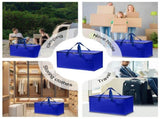 4-Pack Heavy Duty Moving Bags PP Foldable High Capacity Portable Eco-Friendly Durable Multipurpose V1370-AZ4-09163