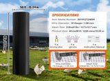 Hardware Cloth, 48'' x 50' Galvanized Wire Mesh Roll, 19 Gauge Chicken Wire Fence Roll, Vinyl V952-JSGSWL48IN50LQO4LV0