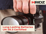 Hridz BLK22 2pcs Battery for Panasonic DMW-BLK22 LUMIX DSLR - 2-batteries only V571-HZDMWBLK22-2BATT