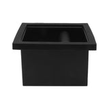Coffee Ground Knock Box Chute Stainless Steel Built in Desktop Bottomless Knocking Slag Bucket for V1294-YM0703-3118230070911
