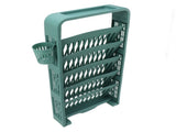 Classroom Deskside Bookshelf Large Capacity 6 Tier Multifunctional Slim Library Reading Storage Rack V1294-YM0901-3116230009313