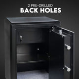 Dual Key Lock Safe Safety Box Security Code Lock Box Fire Proof Heavy Duty 80L V379-FIRESAFE720004