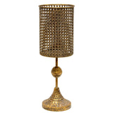 Lustre Tall Stemmed Pillar Candleholder 45cm V637-37092CDL