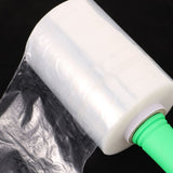 Clear Industrial PE Wrap Roll with Handle for Furniture Moving and Secure Packaging V1370-AZ4-20806