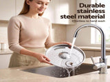 i.Pet 3.2L Cat Water Fountain Pet Feeder Dog Drinking Dispenser 304 Stainless Steel PET-FEEDER-3L-SS