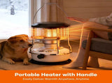 Portable Kerosene Heater Lift-Up Heater Indoor Outdoor Heater Camping Heater - White - Size set V1106-132-811942-WHT-SET